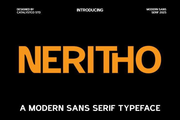 10 Clean Sans Serif Fonts Designers Use in 2026 9 Neritho Fonts 147598913 1 1 580x387 1