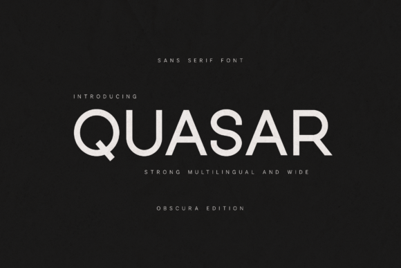10 Clean Sans Serif Fonts Designers Use in 2026 11 Quasar Fonts 144102050 1 1 580x387 1
