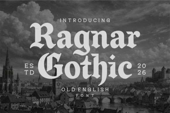 13 Best Old English Fonts for RPG Game Branding in 2026 18 Ragnar Gothic Fonts 148696788 1 1 580x387 1