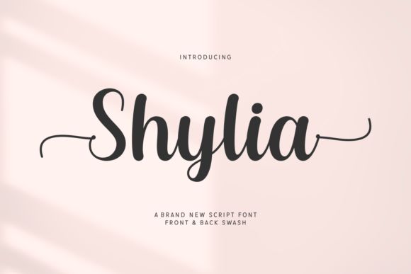 12 Modern Script Fonts for Candle Labels & Branding 23 Shylia Fonts 120966886 1 1 580x387 1