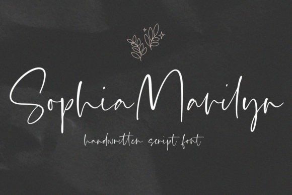 17 Premium Fonts for Elegant Packaging Design 11 Sophia Marilyn Fonts 53357925 1 1 580x387 1