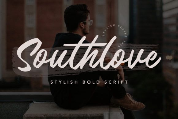 12 Modern Script Fonts for Candle Labels & Branding 9 Southlove Fonts 7160336 1 1 580x387 1