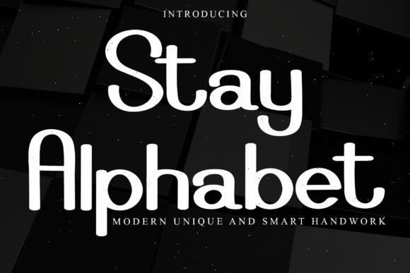 9 Round Sans Serif Fonts for UI and Mobile Apps 19 Stay Alphabet Fonts 140273517 1 1 580x387 1