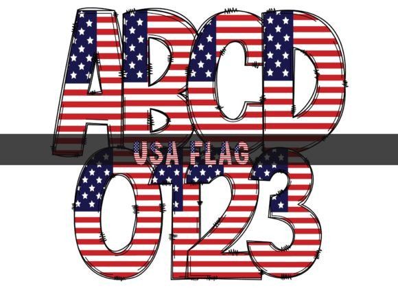 20 Independence Day Fonts for Posters, T-Shirts, and Social Media 19 USA Flag Fonts 64135072 1 1 580x435 1