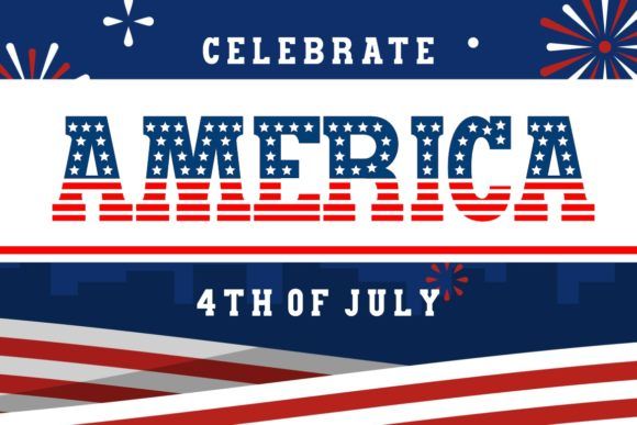 17 Best 4th of July Fonts for Patriotic Designs 21 USA Nation Fonts 4444106 3 580x387 1