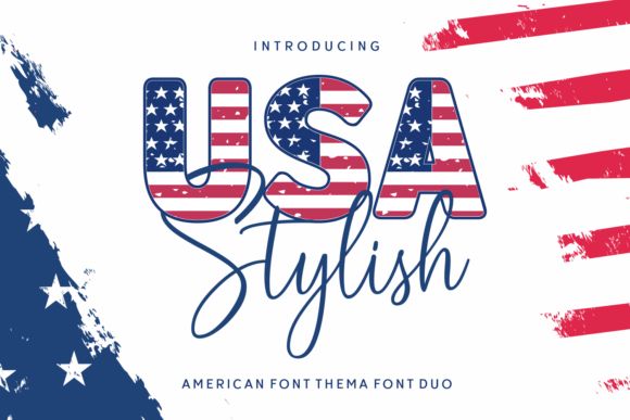 17 Best 4th of July Fonts for Patriotic Designs 18 USA Stylish Fonts 97190441 1 1 580x387 1