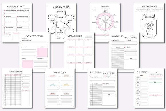 14 Best Digital Planners for 2026 to Stay Organized 25 Vision Board Planner KDP Graphics 135236956 2 580x386 1