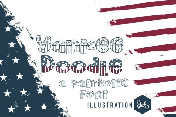 17 Best 4th of July Fonts for Patriotic Designs 7 Yankee Doodle Fonts 32897629 1 1 580x387 1