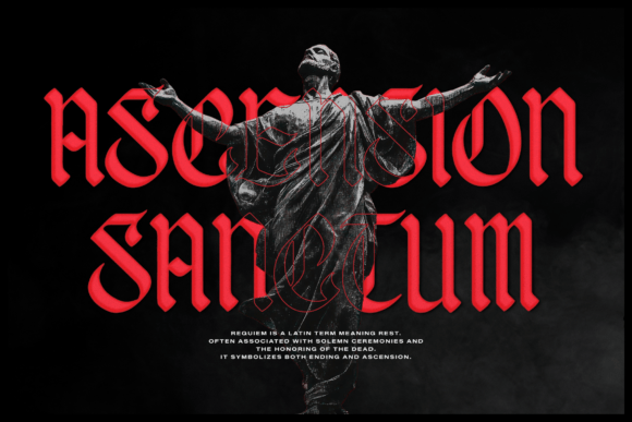 15 Best Blackletter Fonts for Gaming Logos 19 Yeremia Fonts 144005135 5 580x387 1