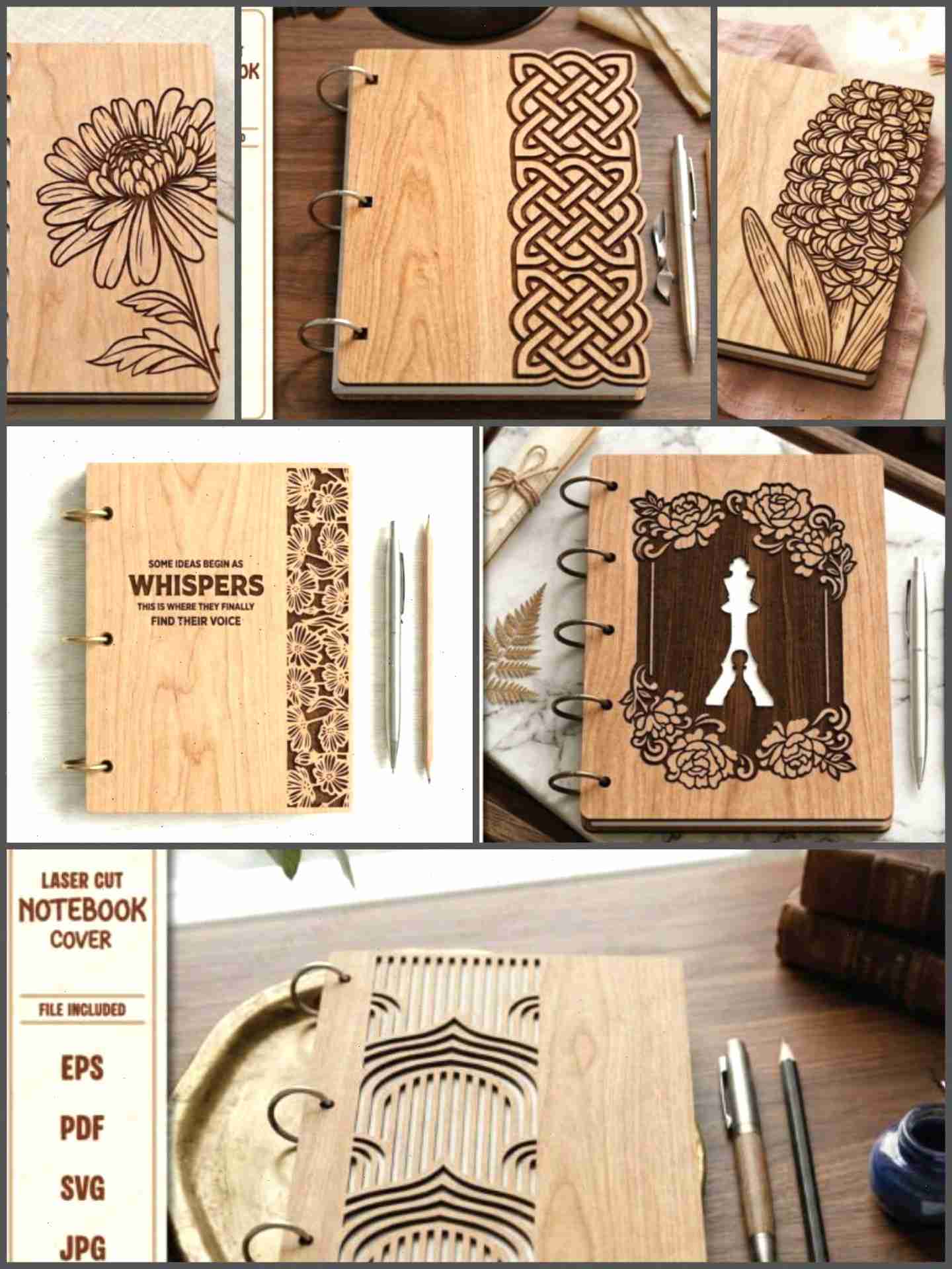 9 Easy Glowforge Designs That Sell on Etsy 3 gandr collage 1 1