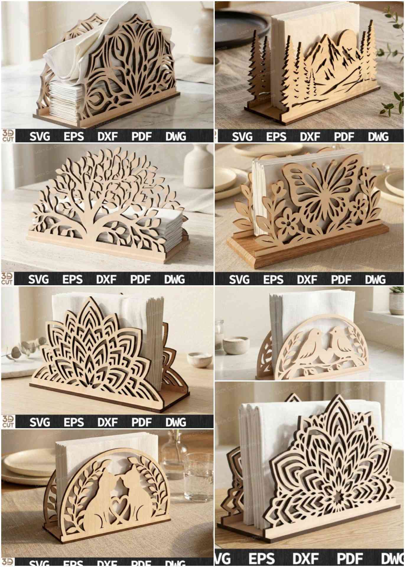 20 Laser Cutting Files for DIY Projects, Gifts, and Small Business 18 gandr collage 12 1 1