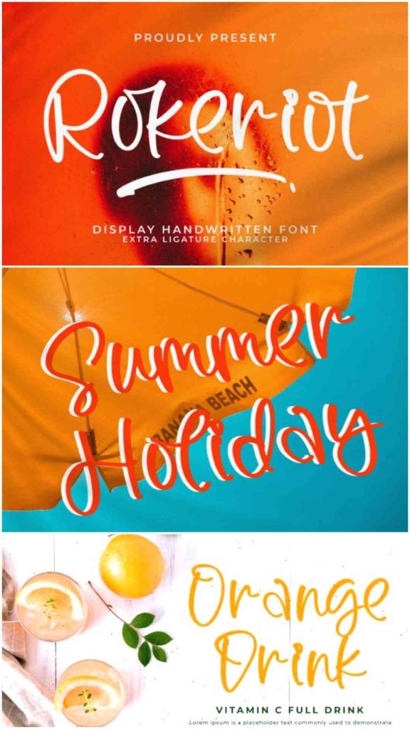 18 Elegant Script Fonts for Luxury Packaging 4 Rokeriot. Upgrade your branding with these elegant script fonts for luxury packaging. Perfect for premium beauty, fashion, perfume, and boutique product designs.
