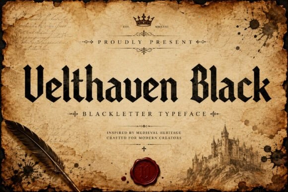 9 Top Blackletter Fonts for Dark Fantasy Design 18 lb2rzw77lz