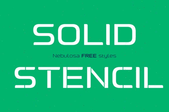 16 Best Rounded Sans Serif Fonts for Logos 19 nebulosa creative fabrica poster 5 580x386 1