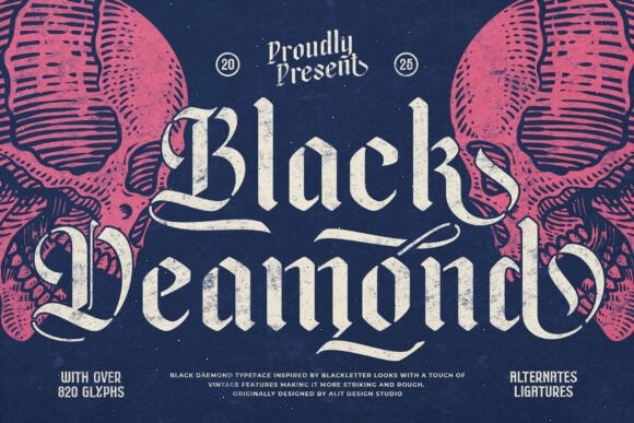 8 Best Textura Fonts for Medieval Design Projects 17 p7ssurwdua