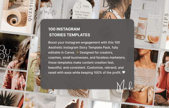 17 Instagram Story Templates for Small Businesses That Boost Engagement 36 A collection of Instagram Story templates showcasing various designs and tips for engagement.