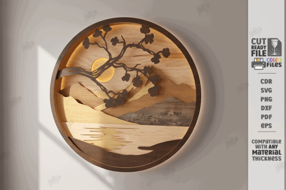 25 Laser Cut Home Decor Ideas for Modern Homes 26 3D Layered Modern Wall Art Laser Cut Laser Cutting 140222166 1 1 580x387 1
