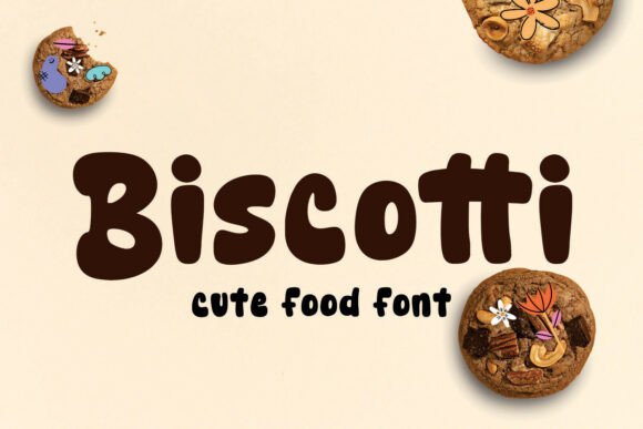 70+ Food Logo Fonts for Restaurants, Cafes, and Food Brands 163 Biscotti Fonts 137026444 1 1 580x387 1