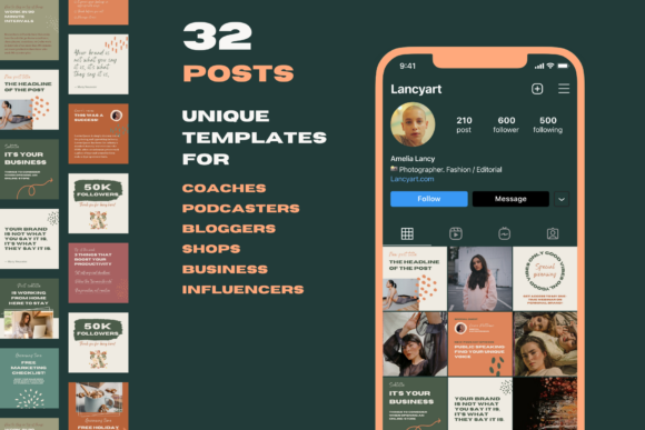 10 Instagram Stories Templates for Business Coaches That Build Trust 30 Instagram story templates designed for coaches, featuring various layouts and styles.
