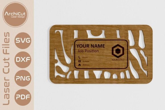 99+ Laser Cut Wood Projects To Sell From Home 232 Laser cut wooden business card holder with customizable name and logo space.