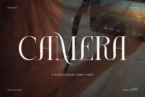 70+ Food Logo Fonts for Restaurants, Cafes, and Food Brands 71 Camera Fonts 115080892 1 1 580x387 1