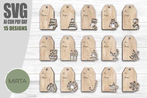 99+ Laser Cut Wood Projects To Sell From Home 148 Laser cut wood Christmas gift tags with various holiday designs including ornaments and trees.