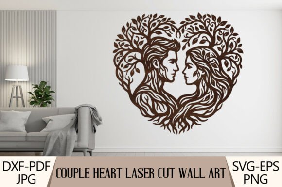25 Laser Cut Home Decor Ideas for Modern Homes 6 Couple Heart Laser Cut Wall Art Laser Cutting 147999814 1 1 580x386 1