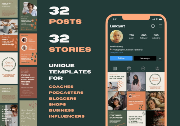 10 Instagram Stories Templates for Business Coaches That Build Trust 7 Instagram Story templates for coaches featuring various designs and layouts for engaging content.