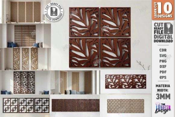25 Laser Cut Home Decor Ideas for Modern Homes 5 Decorative Wall Panel Laser Cut Bundle Laser Cutting 147686776 1 1 580x387 1