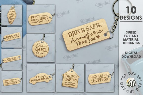 99+ Laser Cut Wood Projects To Sell From Home 68 Laser cut wood keychain designs featuring personalized messages and shapes.