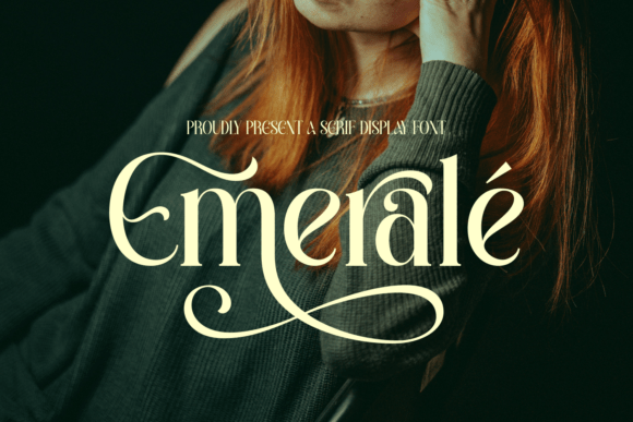 25 Modern Serif Fonts for Luxury Branding That Instantly Elevate Logos 26 Emerale Fonts 143699604 1 1 580x387 1
