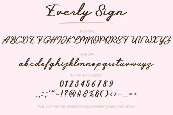 15 Elegant Signature Fonts for Logos That Instantly Elevate Brands 11 Everly Sign Fonts 149986347 18 580x387 1