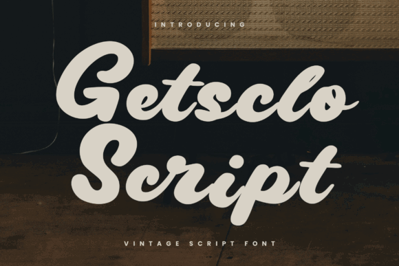 70+ Food Logo Fonts for Restaurants, Cafes, and Food Brands 143 Gestclo Script font displayed in a stylish setting