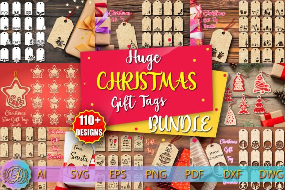 99+ Laser Cut Wood Projects To Sell From Home 139 Collection of laser cut Christmas gift tags designs featuring various shapes and festive themes.