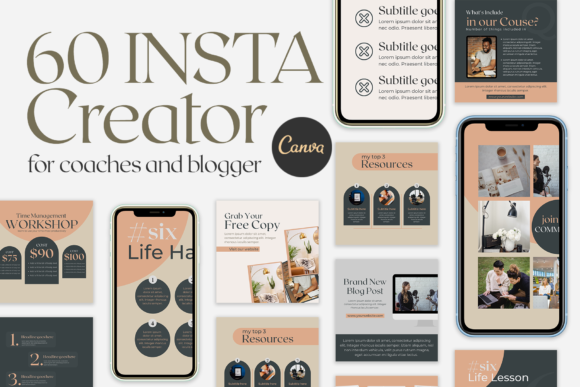 10 Instagram Stories Templates for Business Coaches That Build Trust 2 Instagram Templates for Small Businesses