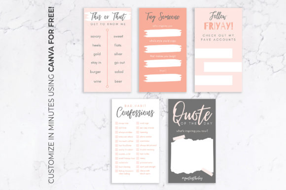 10 Instagram Stories Templates for Business Coaches That Build Trust 15 Five customizable Instagram Story templates for coaches featuring prompts and quotes.