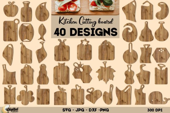 99+ Laser Cut Wood Projects To Sell From Home 349 Collection of 40 laser cut wood cutting board designs in various shapes and sizes.