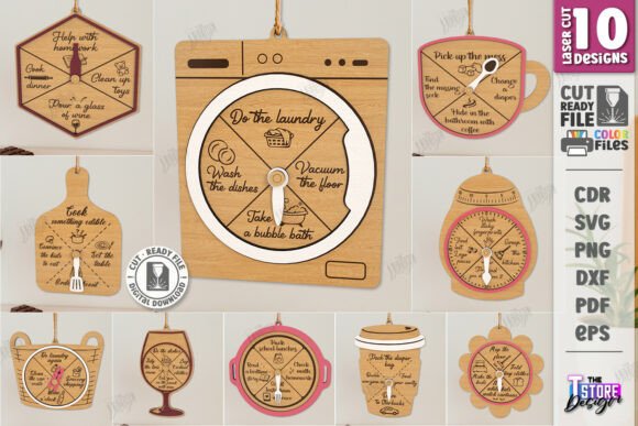 99+ Laser Cut Wood Projects To Sell From Home 21 Collection of laser cut wood wall clocks and signs with humorous laundry reminders and designs.