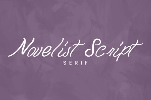 15 Elegant Signature Fonts for Logos That Instantly Elevate Brands 5 Novelist Fonts 149437081 1 1 580x387 1