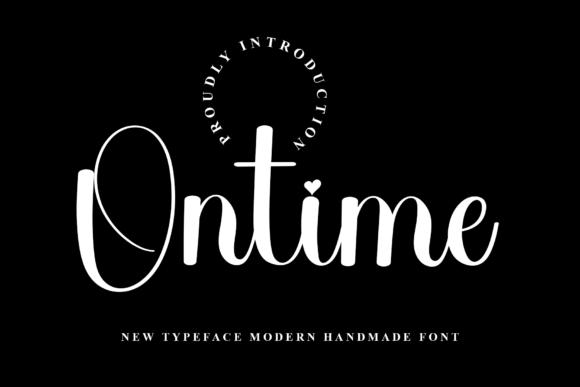 15 Elegant Signature Fonts for Logos That Instantly Elevate Brands 41 Ontime Fonts 144621129 1 1 580x387 1