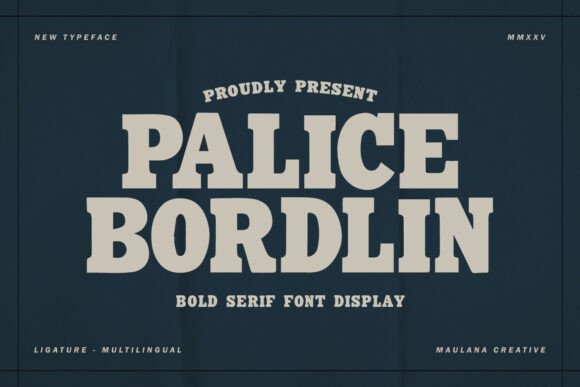 70+ Food Logo Fonts for Restaurants, Cafes, and Food Brands 128 Palice Bordlin Fonts 138704451 1 1 580x387 1