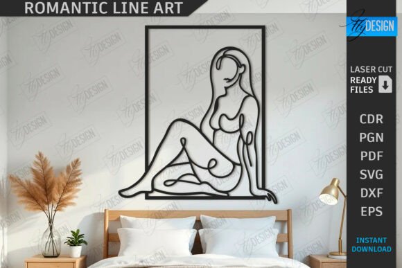 25 Laser Cut Home Decor Ideas for Modern Homes 8 Romantic Line Art Laser Cut Wall Decor Laser Cutting 132078523 1 1 580x387 1