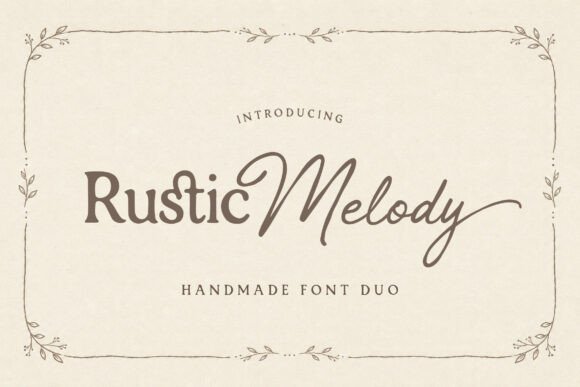 25 Modern Serif Fonts for Luxury Branding That Instantly Elevate Logos 55 Rustic Melody Fonts 150509514 1 1 580x387 1