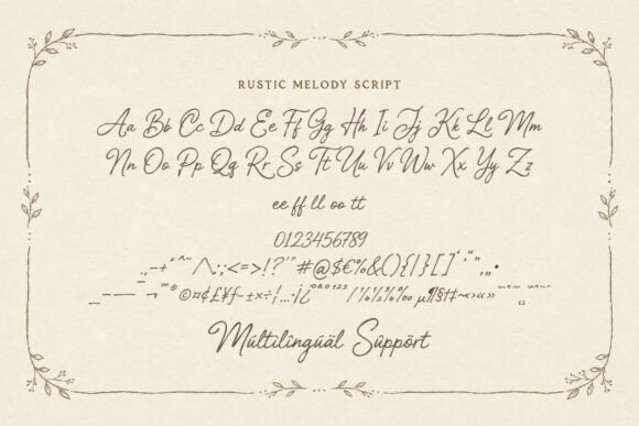 25 Modern Serif Fonts for Luxury Branding That Instantly Elevate Logos 58 Rustic Melody Fonts 150509514 8 580x387 1