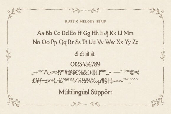25 Modern Serif Fonts for Luxury Branding That Instantly Elevate Logos 59 Rustic Melody Fonts 150509514 9 580x387 1