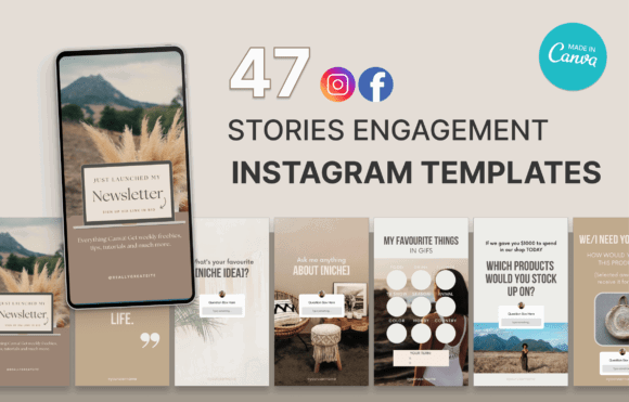 10 Instagram Stories Templates for Business Coaches That Build Trust 20 Engagement Instagram templates showcasing various story ideas for coaches, designed in Canva.