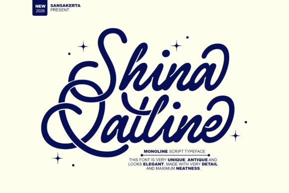 15 Elegant Signature Fonts for Logos That Instantly Elevate Brands 19 Shina Qatline Fonts 148850582 1 1 580x387 1