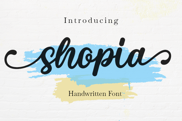 15 Elegant Signature Fonts for Logos That Instantly Elevate Brands 28 Shopia Duo Fonts 86087425 1 1 580x386 1