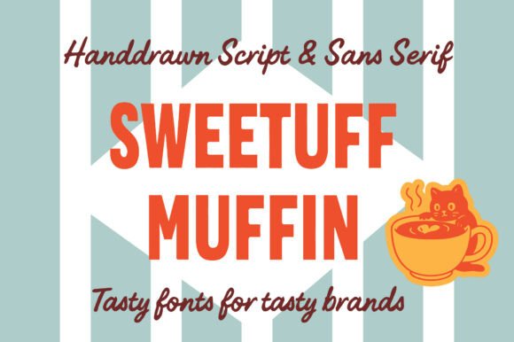 70+ Food Logo Fonts for Restaurants, Cafes, and Food Brands 148 Sweetuff Muffin Fonts 123426542 1 1 580x386 1
