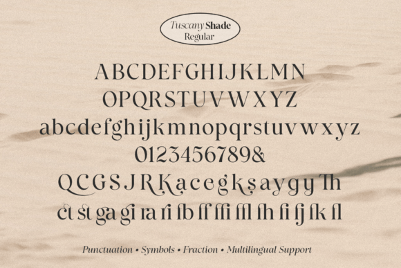 25 Modern Serif Fonts for Luxury Branding That Instantly Elevate Logos 64 Tuscany Shade Fonts 150342493 20 580x387 1